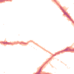 Night-time road noise heatmap for SE16 2JQ