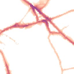 Night-time road noise heatmap for SE16 2PG