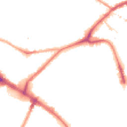 Night-time road noise heatmap for SE16 3BX