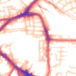 Daytime road noise heatmap for SE16 3DF