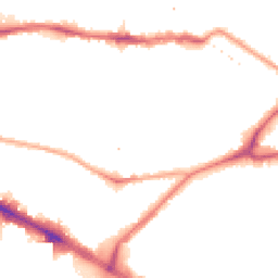 Night-time road noise heatmap for SE16 3EU