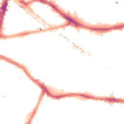 Night-time road noise heatmap for SE16 3FH