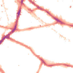 Night-time road noise heatmap for SE16 3GF