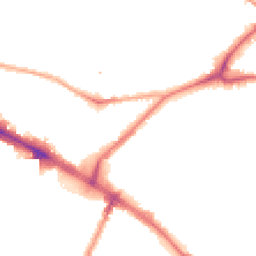 Night-time road noise heatmap for SE16 3JG