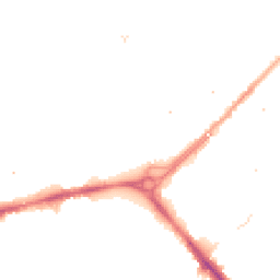 Night-time road noise heatmap for SE16 4JD