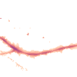 Night-time road noise heatmap for SE16 4PY