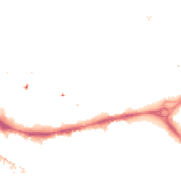 Night-time road noise heatmap for SE16 4TR
