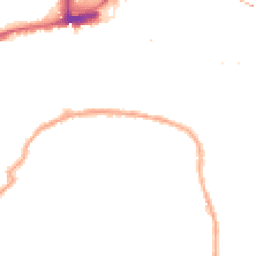 Night-time road noise heatmap for SE16 5DZ