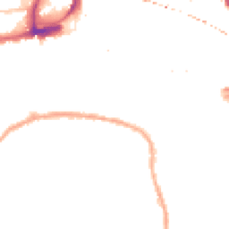 Night-time road noise heatmap for SE16 5EE