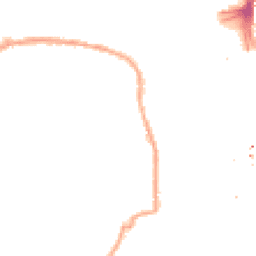 Night-time road noise heatmap for SE16 5HT
