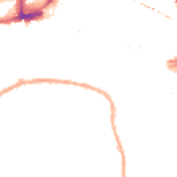 Night-time road noise heatmap for SE16 5NY