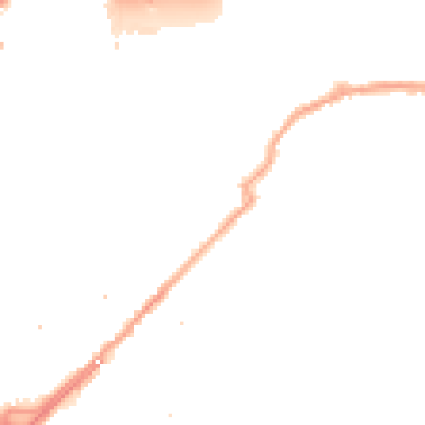 Night-time road noise heatmap for SE16 5RB