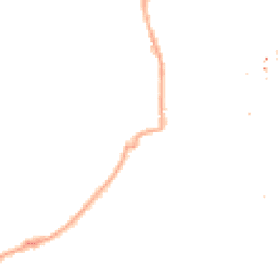 Night-time road noise heatmap for SE16 5UJ