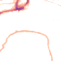 Night-time road noise heatmap for SE16 5XL