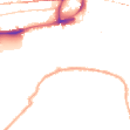 Night-time road noise heatmap for SE16 5XR