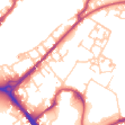 Daytime road noise heatmap for SE16 6DS