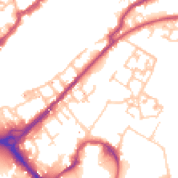 Daytime road noise heatmap for SE16 6DX