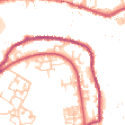 Daytime road noise heatmap for SE16 6NA