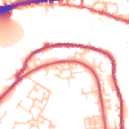 Daytime road noise heatmap for SE16 6NT