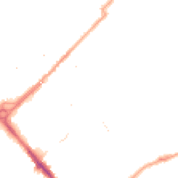 Night-time road noise heatmap for SE16 6PG