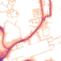 Daytime road noise heatmap for SE16 6QG
