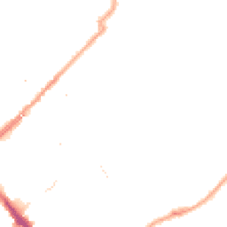 Night-time road noise heatmap for SE16 6XA