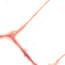 Night-time road noise heatmap for SE16 7DL