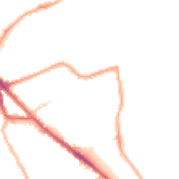 Night-time road noise heatmap for SE16 7EJ