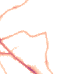 Night-time road noise heatmap for SE16 7FP