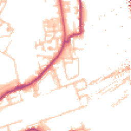 Daytime road noise heatmap for SE16 7QR
