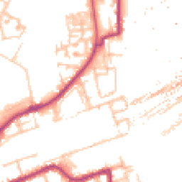 Daytime road noise heatmap for SE16 7UW