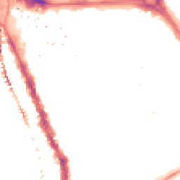 Night-time road noise heatmap for SE17 1AA