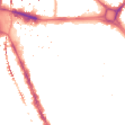 Night-time road noise heatmap for SE17 1BS