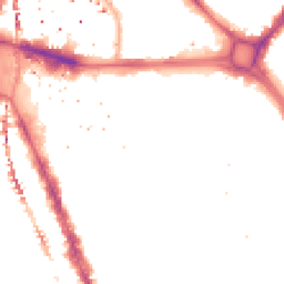 Night-time road noise heatmap for SE17 1BX