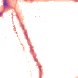 Night-time road noise heatmap for SE17 1DE