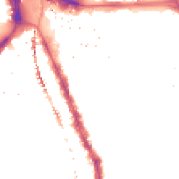 Night-time road noise heatmap for SE17 1DG