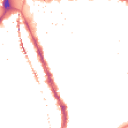 Night-time road noise heatmap for SE17 1DL