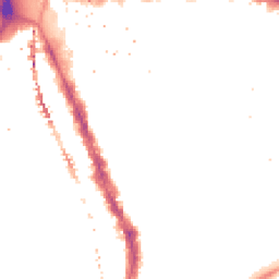 Night-time road noise heatmap for SE17 1DR