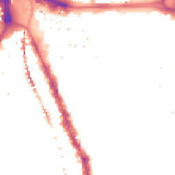 Night-time road noise heatmap for SE17 1DT