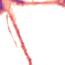 Night-time road noise heatmap for SE17 1DU