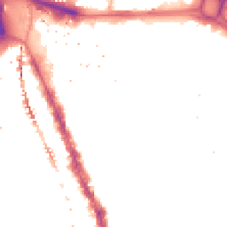 Night-time road noise heatmap for SE17 1DX