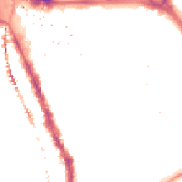 Night-time road noise heatmap for SE17 1ED