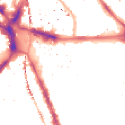 Night-time road noise heatmap for SE17 1FN