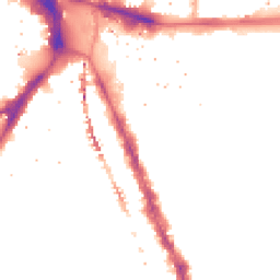 Night-time road noise heatmap for SE17 1LR