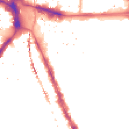 Night-time road noise heatmap for SE17 1LS
