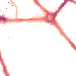 Night-time road noise heatmap for SE17 1RQ