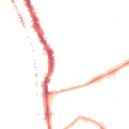 Night-time road noise heatmap for SE17 2AS