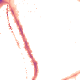 Night-time road noise heatmap for SE17 2HD