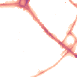 Night-time road noise heatmap for SE17 2JW