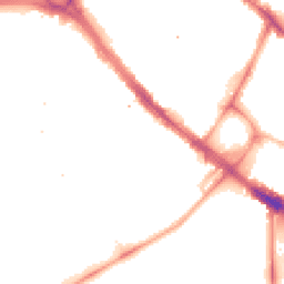 Night-time road noise heatmap for SE17 2LP